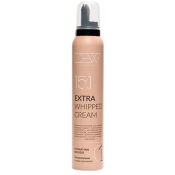 Увлажняющие сливки для волос 15 в 1 DEW PROFESSIONAL Extra Hydrating Mousse 200мл